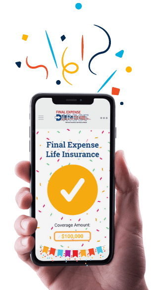Got an Online Quote from Final Expense Direct - Party Time
